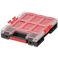 Organisateur moyen avec bacs Arx, 10-3/10" x 14-3/10" x 3", Noir Cintas