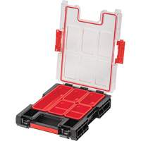 Organisateur moyen avec bacs Arx, 10-3/10" x 14-3/10" x 3", Noir Cintas