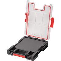 Organisateur moyen avec cloisons en mousse &agrave; plusieurs couches Arx, 10-3/10" x 14-3/10" x 3", Noir Cintas