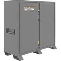 Jobsite Storage Cabinet, Steel, 47.5 Cubic Feet, Grey Cintas