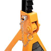 Ratcheting Jack Stand, Locking Pin, 6 tons Capacity, 15-3/4" - 24-1/2" H Cintas