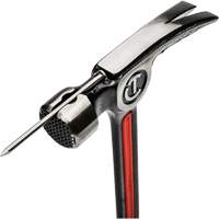 Marteau de charpente en acier avec face meul&eacute;e, 22 oz, Prise en Acier plein, 16" lo Cintas