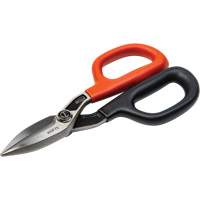 Cisaille de ferblantier droite, Longueur de coupe de 1-31/50", Coupe Droit Cintas