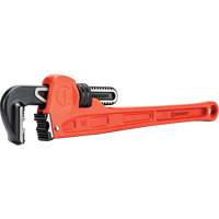 Cl&eacute; &agrave; tuyau &agrave; m&acirc;choires K9, Cap des m&acirc;choires 2-7/8", Longueur 18", Fini Rev&ecirc;tement en poudre, Prise Ergonomique Cintas