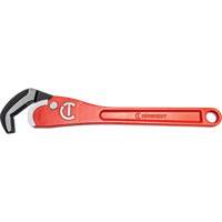 Cl&eacute; pour tuyau en acier auto-ajustable, Cap des m&acirc;choires 2-1/2", Longueur 16", Fini Rev&ecirc;tement en poudre, Prise Non-ergonomique Cintas