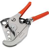 Ratcheting PVC Pipe Cutter with Dipped Grips, 1/4"- 2-3/8" Capacity Cintas