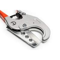 Ratcheting PVC Pipe Cutter with Dipped Grips, 1/4"- 2-3/8" Capacity Cintas