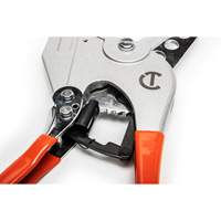 Ratcheting PVC Pipe Cutter with Dipped Grips, 1/4"- 2-3/8" Capacity Cintas