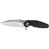 Harpoon Blade Composite Handle Pocket Knife, 3-1/2" Blade, Steel Blade, Plastic Handle Cintas