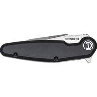Harpoon Blade Composite Handle Pocket Knife, 3-1/2" Blade, Steel Blade, Plastic Handle Cintas