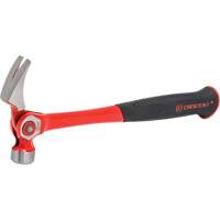Marteau indexeur &agrave; panne fendue, 18 oz, Prise en Coussin&eacute;e/Acier plein, 14" lo Cintas