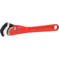 Cl&eacute; pour tuyau acier auto-ajustable, Cap des m&acirc;choires 1-1/2", Longueur 12", Fini Rev&ecirc;tement en poudre, Prise Non-ergonomique Cintas