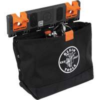 Module de poche pour quincaillerie avec crochet en S Bucket Work Centre, Nylon, 1 pochettes, Noir/Orange Cintas