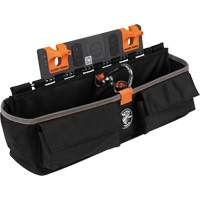 Module pour grande poche avec crochet en S Bucket Work Centre, Nylon, 3 pochettes, Noir/Orange Cintas