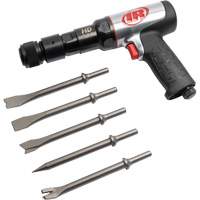 5-Piece Heavy-Duty Air Hammer with Chisel Set, 2.66 CFM, 1/4" NPT, 2600 BPM, 3/4" x 3" (19mm x 76mm) Cintas