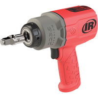 Red Air Impact Wrench, 1/2" Drive, 1/4" NPT Air Inlet, 7500 No Load RPM Cintas