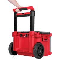 Boîte &agrave; outils sur roues PACKOUT, 18" x 22" x 19-1/2", Noir/Rouge Cintas