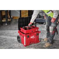 Boîte &agrave; outils sur roues PACKOUT, 18" x 22" x 19-1/2", Noir/Rouge Cintas