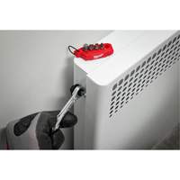 7-in-1 Multi-Bit Mini Ratchet, 5/16"/1/4" Drive, Plain Handle Cintas
