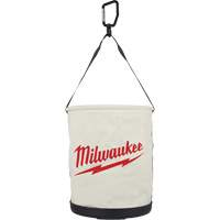 Sac seau polyvalent, 11-81/100" lo x 11-81/100" la x 14-57/100" h, Polyester, Blanc Cintas