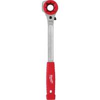 Lineman's High-Leverage Ratcheting Wrench with Milled Strike Face, 3/4"/1"/1-1/8" Drive, Ergonomic Handle Cintas
