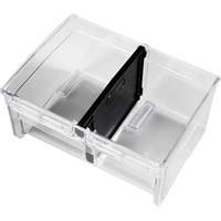 Grand bac pour organisateur PACKOUT &agrave; bac inclinable Cintas