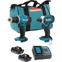 LXT 2 Tool Combo Kit, 18 V Cintas
