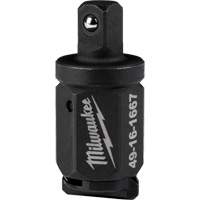 Adaptateur d'enclume pour cl&eacute; &agrave; rochet polygonale INSIDER, Prise 1/4", Douille 1/4", 0,55" lo, Sph&eacute;rique Cintas