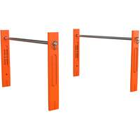 RAILWORKS Electrician's Corner Posts for Industrial Utility Cart Cintas