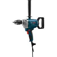 Drill Mixer with Spade Handle, 5/8" Chuck, 9 A, 120 V, 0-700 RPM, Keyed Chuck Cintas