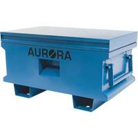 Jobsite Tool Box, 33" x 20-3/10" x 18-3/10", Steel, Blue Cintas