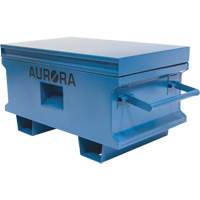 Jobsite Tool Box, 33" x 20-3/10" x 18-3/10", Steel, Blue Cintas