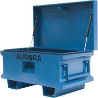 Jobsite Tool Box, 33" x 20-3/10" x 18-3/10", Steel, Blue Cintas