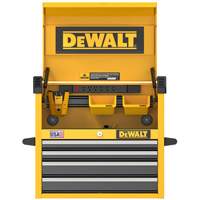 Heavy-Duty Tool Chest, 26" W, 4 Drawers, Yellow Cintas