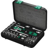Jeu de cliquets rapides Zyklop 8100 SA 2, 42 Mcx, Prise de 3/8" Cintas