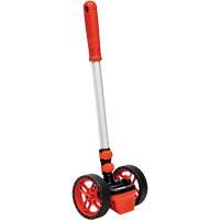 Roue de mesure &agrave; deux roues SAE , 4"/10,16 cm, Gamme de 9999', Pouces/pieds Cintas