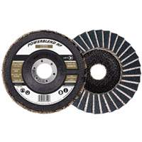 POWERBLEND NF Flap Disc, 4-1/2" x 7/8", Type 29, Z60 Grit, Zirconia Alumina Cintas