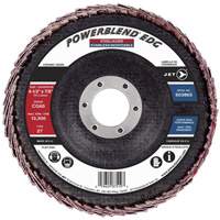 POWERBLEND EDG Flap Disc, 4-1/2" x 7/8", Type 27, CG60 Grit, Ceramic Cintas