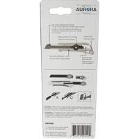 18mm Professional Knife with Ratchet, Stainless Steel, Heavy-Duty, Plastic Handle Cintas