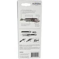 18mm Professional Knife, Stainless Steel, Heavy-Duty, Rubber Handle Cintas