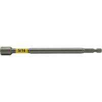 Impactech&reg; Nut Driver, 5/16" Tip, 1/4" Drive, 6" L, Magnetic Cintas