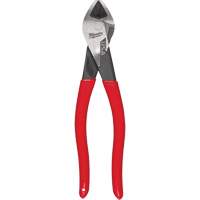 Angled Head Diagonal Dipped Grip Cutting Pliers, 8" L Cintas