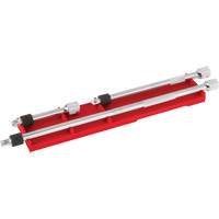 Jeu de rallonges verrouillables, Prise de 1/4", Fini Chrome, 3 M Cintas