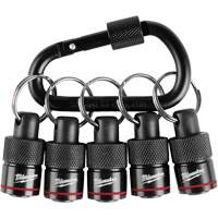 5-Piece Bit Holder with Carabiner Cintas