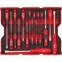 Screwdriver & Pry Bar Set with Tray for PACKOUT Drawers, 17, Magnetic Cintas