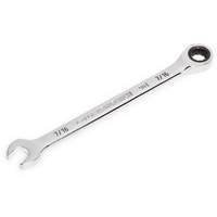 90-Tooth Ratcheting Combination Wrench, 12 Point, 7/16", Chrome Finish Cintas