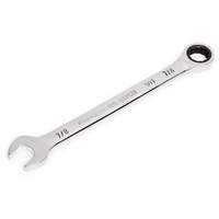 90-Tooth Ratcheting Combination Wrench, 12 Point, 7/8", Chrome Finish Cintas