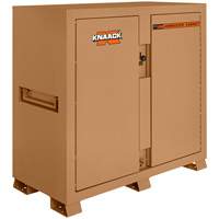 Model 139 Jobsite Cabinet with Padlock, Steel, 59.4 Cubic Feet, Tan Cintas