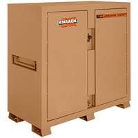 Model 99 Jobsite Cabinet with Double Doors & 2 Padlocks, Steel, 59.4 Cubic Feet, Tan Cintas