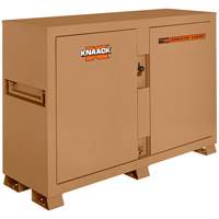 Model 129 Bin Storage Cabinet with Padlock, Steel, 48 Cubic Feet, Tan Cintas
